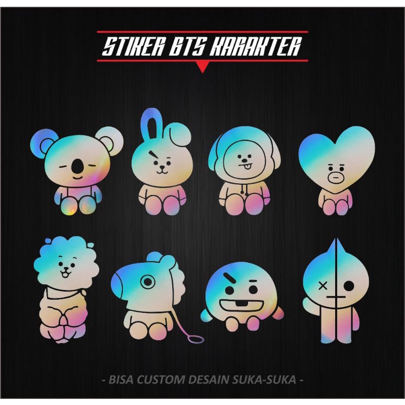 

stiker BTS ICON CHARACTER B