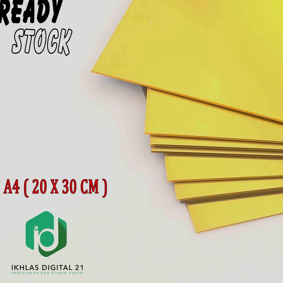 

Stock masih banyak || LCZDC Lembaran Akrilik Mirror Gold/A4 (20 x30 cm) ||Dijual