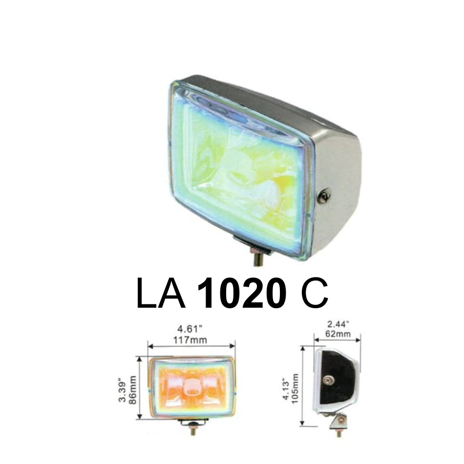 FOGLAMP/LAMPU KABUT DLAA LA1020 CLEAR UNIVERSAL