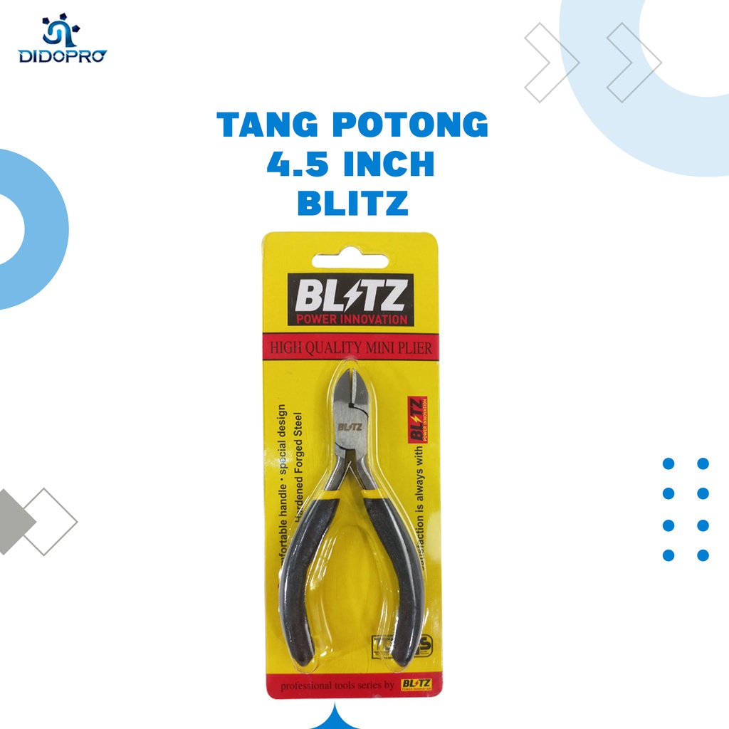 Tang Potong Diagonal Kabel / Coil 4.5&quot; Mini