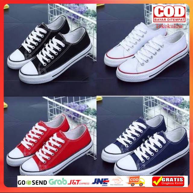 Converse Sepatu Anak Perempuan prewalker Laki-laki Unisex Balita CVP Size (18-22)