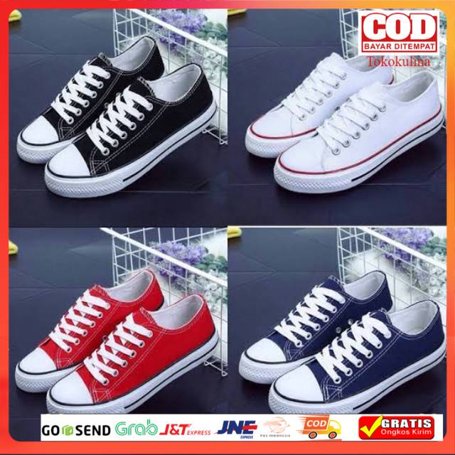 Converse Sepatu Anak Perempuan prewalker Laki-laki Unisex Balita CVP Size (18-22)