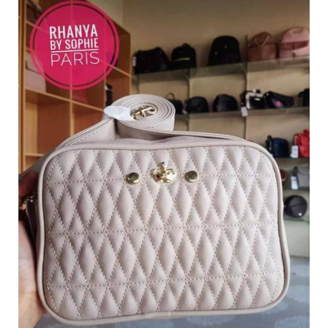 Tas RHANYA SOPHIE PARIS MAHKOTA PROMO -  TAS SLEMPANG BERLOGO MAHKOTA