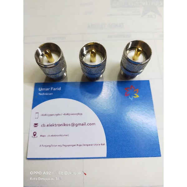 Konektor PL Male To N Female