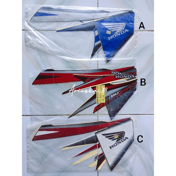 Striping Megapro Mono 2012 Megapro 2013 | sticker bodi megapro mono