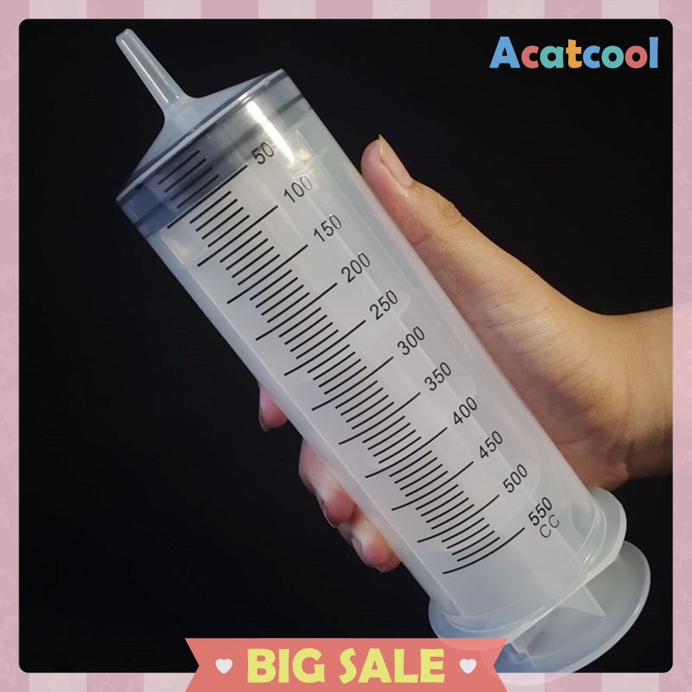 500ml Large Capacity Feeding Medicine Syringe Veterinary Pet Dog Syringe