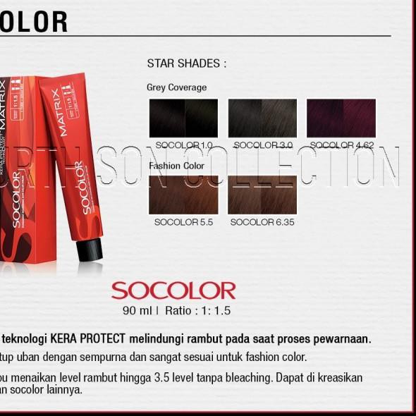 ♀ Matrix Socolor so color cat rambut pewarna semir rambut 90ml - socolor, 12.5 ⅎ