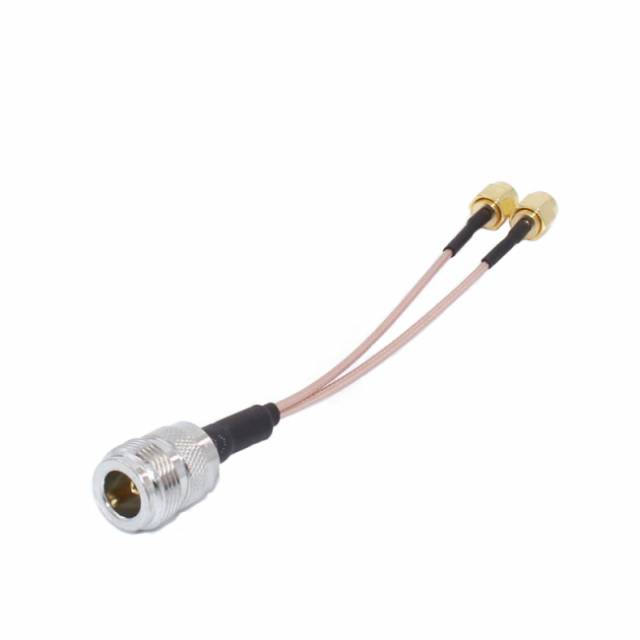 Kabel pigtail dual sma male to n female