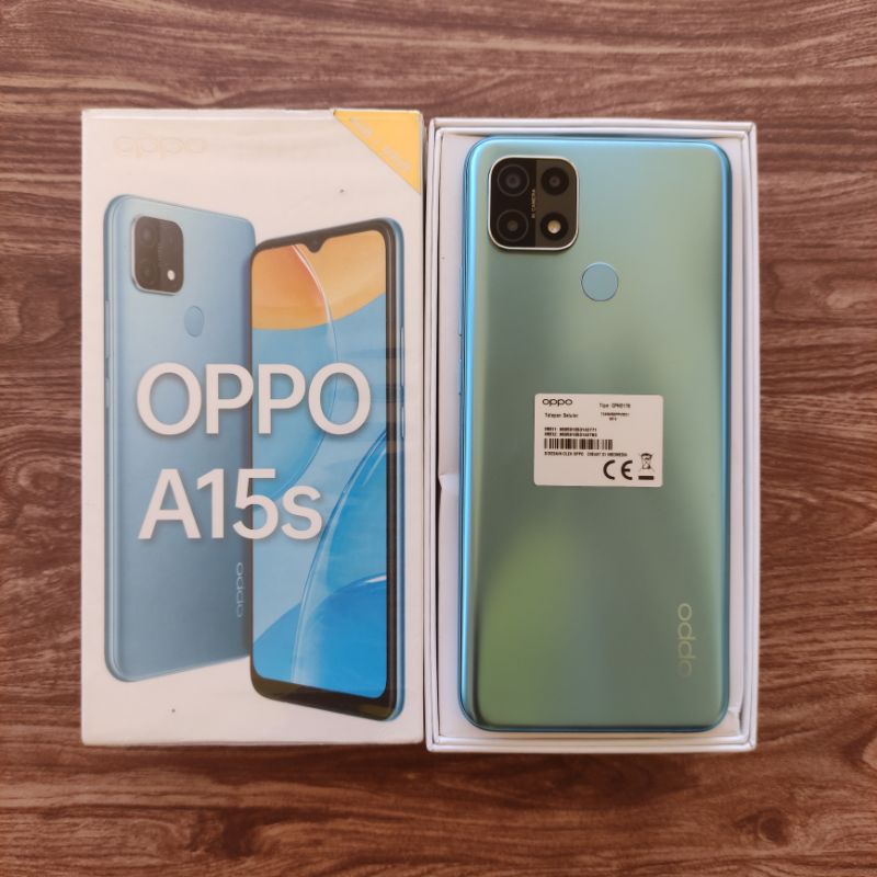 Oppo A15s ram 4 internal 64 Gb second like new