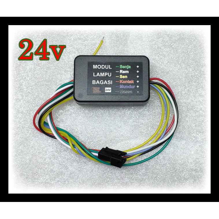 DISKON MODUL MULTI LED RGB KONTROLLER TAIL LAMP MOBIL BUS 12V - 12V 