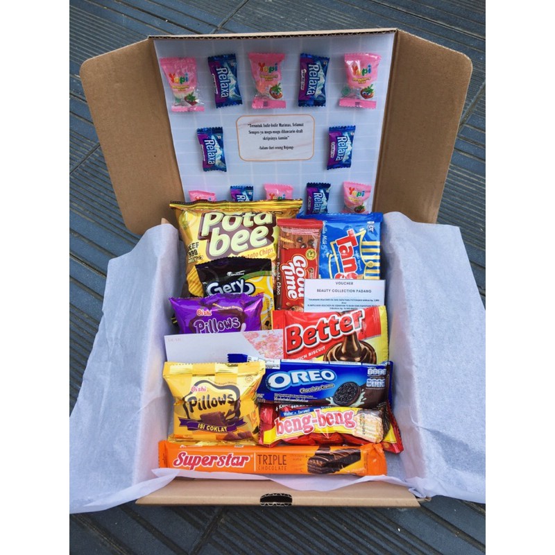 Snack Box / Hampers Box / Gift Box / Kado / [Free Request ...