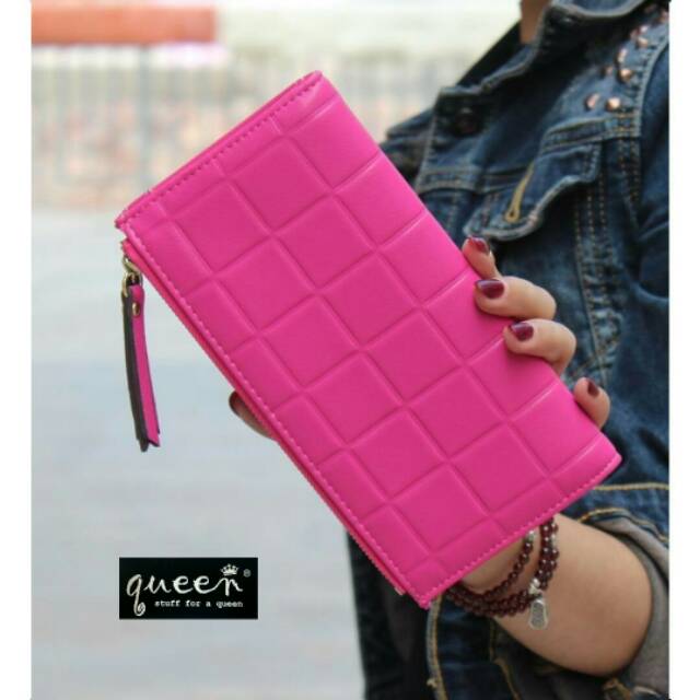 Dompet korea 2res embos /dompet murah /fashion wanita