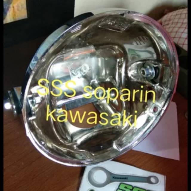 Batok lampu bulat ninja r