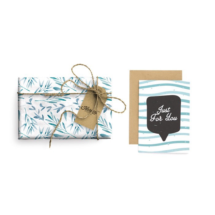 

Paket Kertas Kado & Kartu Valentine Harvest Gift Set - Bubble Fern