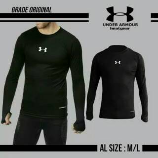  Kaos  baselayer manset lengan  panjang  nike  adidas puma 