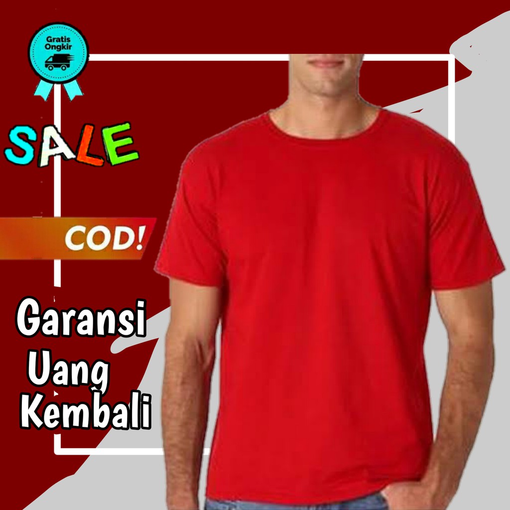 kaos polos pria murah kaos oblong pria baju kaos pria murah baju kaos pria dewasa  KE78