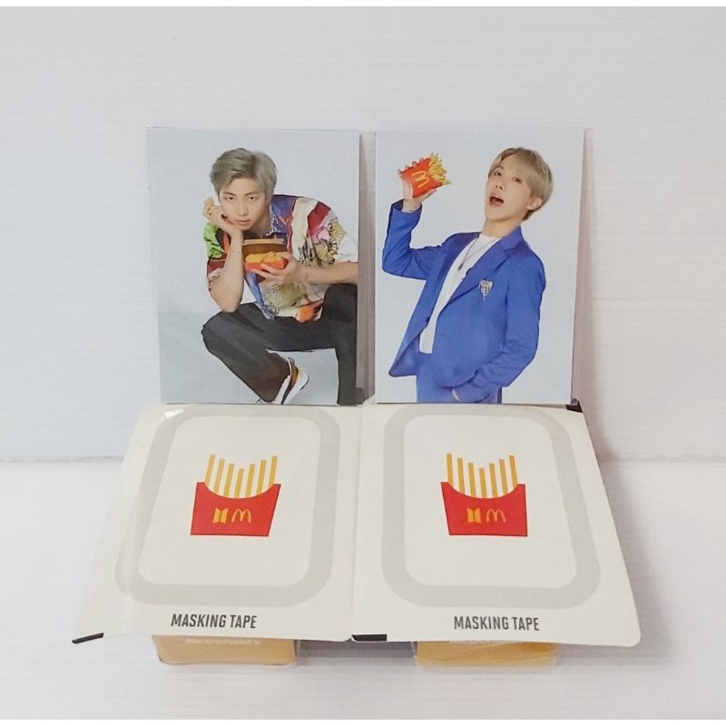 [READY] BTS x McD McDonald's Merch Logo Masking Tape / Selotip / Washi Tape