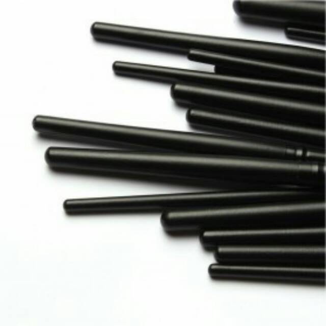 Cosmetic Make Up Brush 20 Set / Kuas Make Up - Black