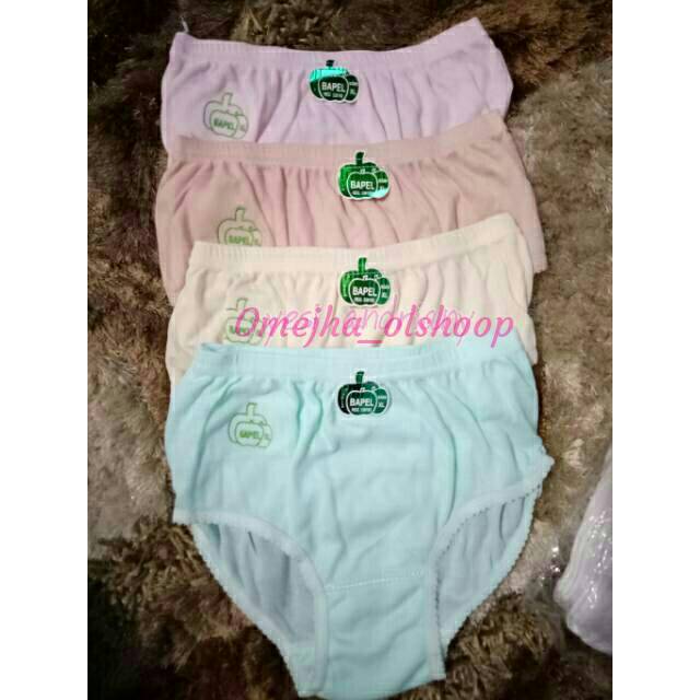 GROSIR [ 1LUSIN ] Celana Dalam merk BAPEL UKURAN M L XL 3L