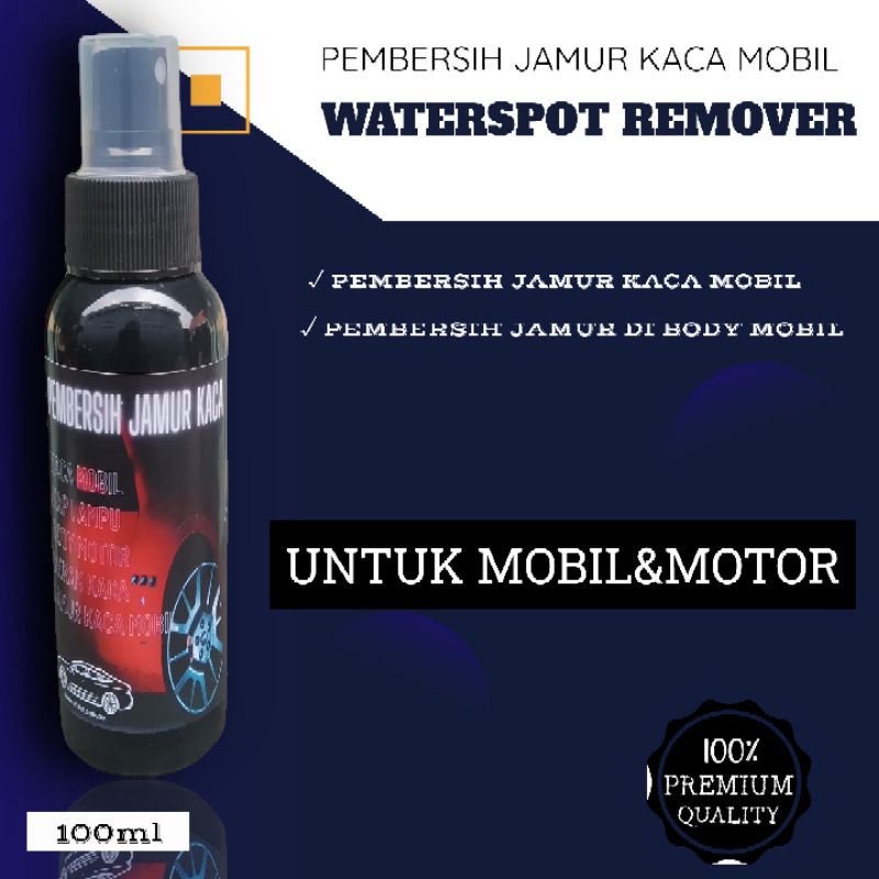 Pembersih jamur kaca mobil dan motor/cairan serba guna/cairan pengkilap body mobil dan motor/sealent wax/pembersih kerak kaca mobil/jamur kaca kendaraan/kit/kit serbaguna