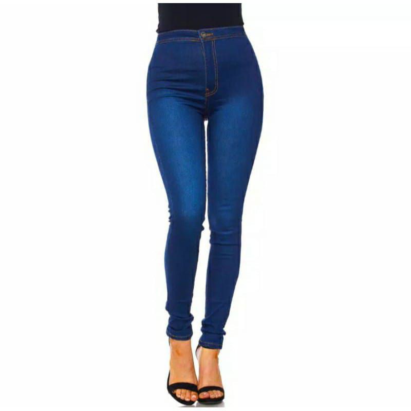 Celana jeans wanita highwaist jeans cewek celana lepis wanita skinny jeans terbaru