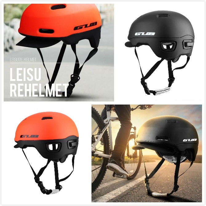 GUB City Pro Helm  Sepeda  Ultra Ringan Shopee  Indonesia