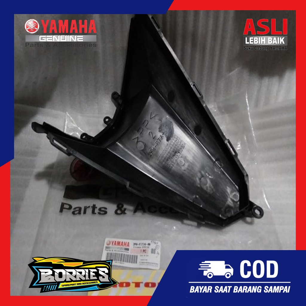 cover tutup tangki mesin bawah jok Mio M3 Z 2PH-F171A-00 asli original Yamaha