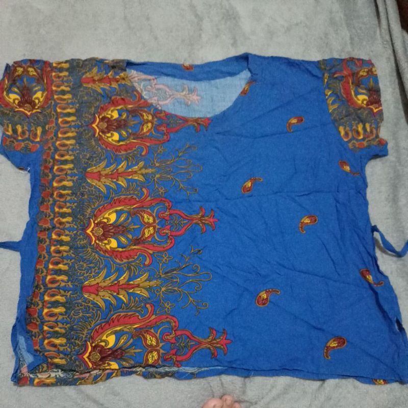 daster atasan motif batik