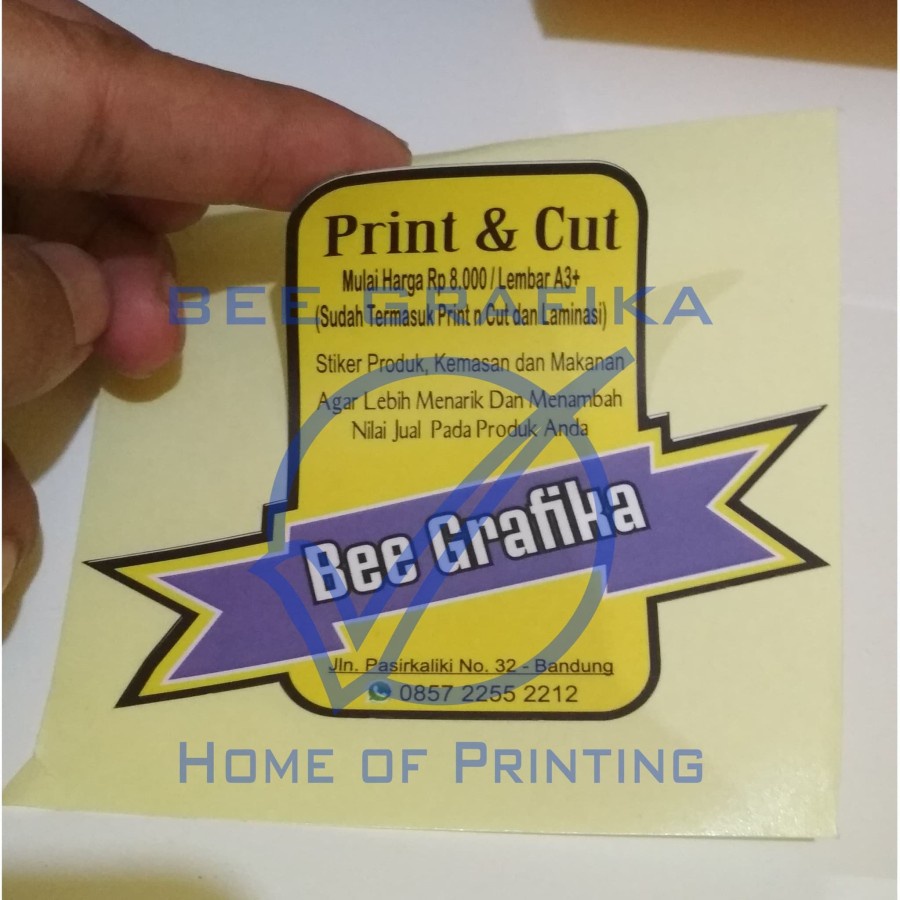 

STIKER LABEL KEMASAN PRINT & CUT A3+ (kromo)
