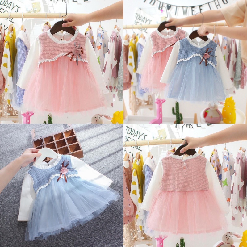 [BRAVE] Hampers Baby Girl 0-30 Bulan / Kado Lahiran Bayi Perempuan Bulan Hadiah New Born Gift Dress-5