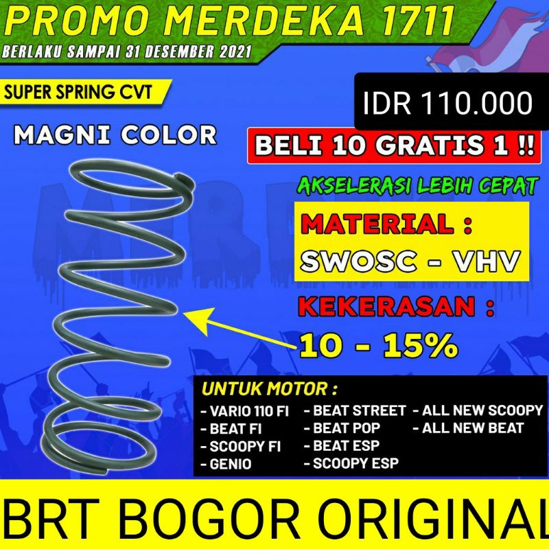 PER CVT BRT PER SPRING CVT  VARIO 110 FI SPACY FI BEAT FI BEAT ESP BEAT STRET BEAT POP PER KEONG/PER CVT BRT ORIGINAL PER SENTRI PER KEONG PER CVT PER CVT MATIC PER VULLEY PER PULI PER VULI PER RACING PER ULIR PER TDR KAWAHARA DAYTONA CLD RACING