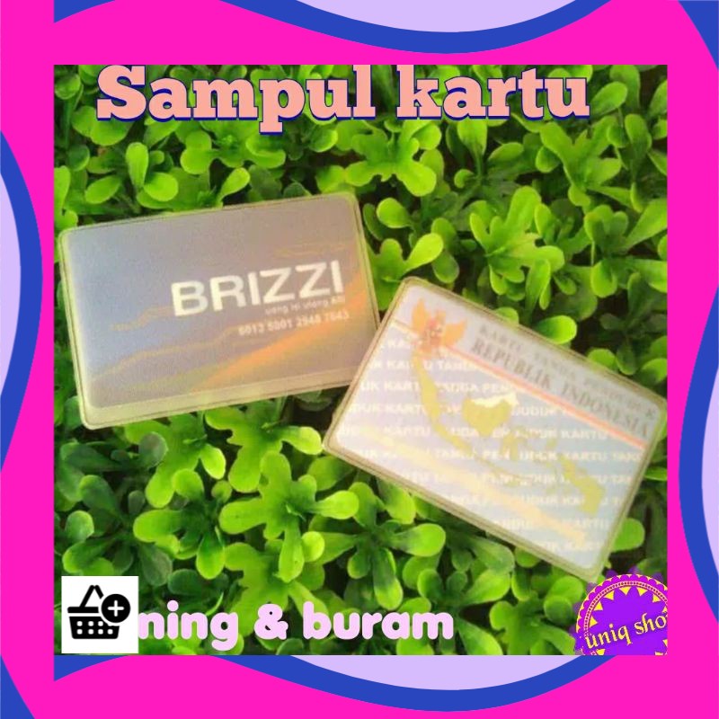 

sampul plastik pelindung kartu atm ktp dll abd shop