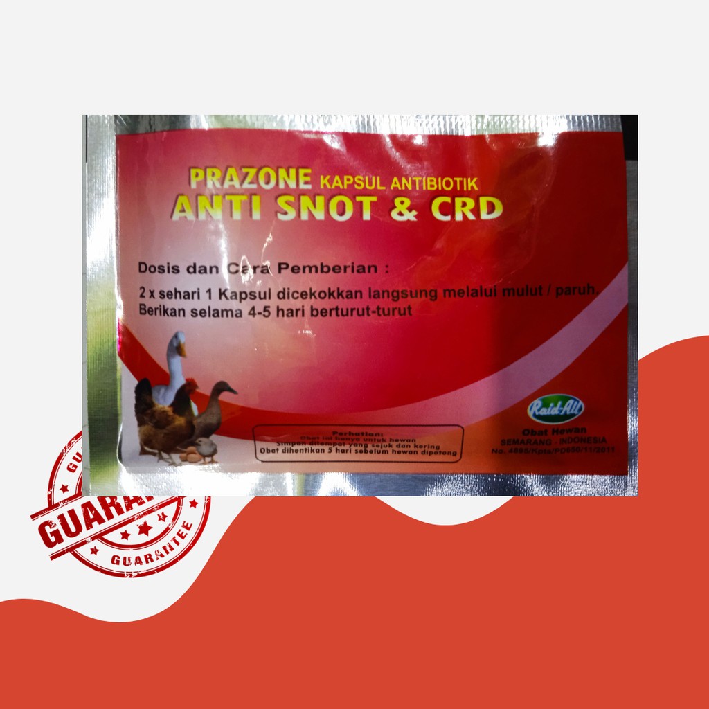 Obat Ayam & Bebek | Prazone Snot & CRD