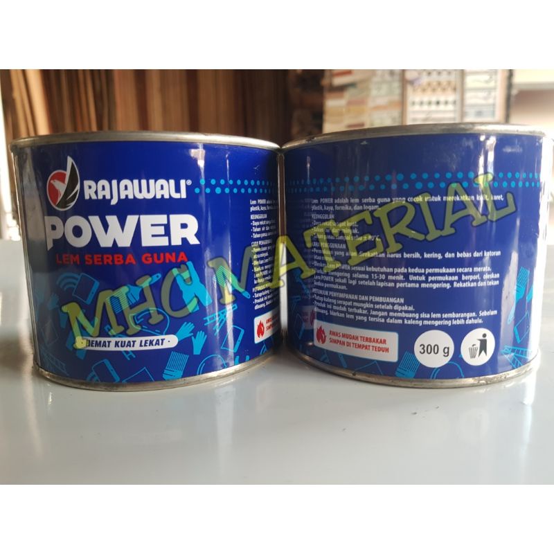 

LEM POWER KUNING KALENG 300g / LEM POWER KUNING 300cc / LEM SERBAGUNA / LEM AIBON / LEM POWER RAJAWALI KALENG ASLI ORI