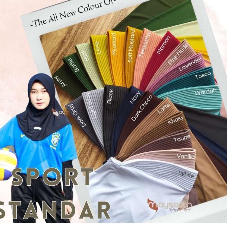 Modern.. Hijab Sport Hijab Standar Hijab Maysaron Hijab volly Hijab instan