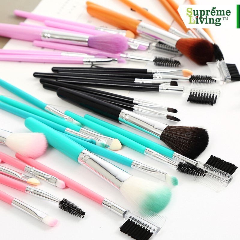 Kuas Make Up Brush Tabung 12 Fungsi in Tube