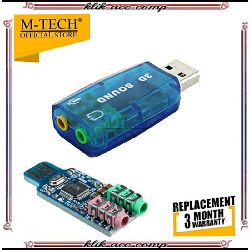 usb sound card / usb sound to jack 3,5 audio / usb sound 5.1