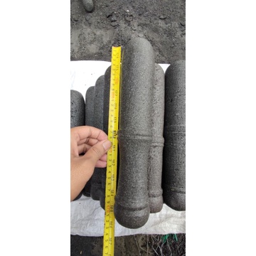Alu/Anakan lumpang Batu Asli Gunung Merapi ukuran 29/30cm