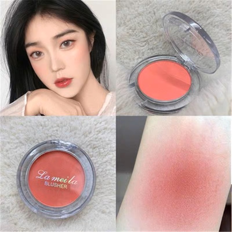 LUCKYMALL LAMEILA Blush On Palette Matte Anti Air Tahan Lama LA038 3040 ORIGINAL Blusher