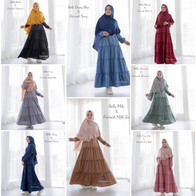 GAMIS/DRESS BUSUI SYARI BELLA