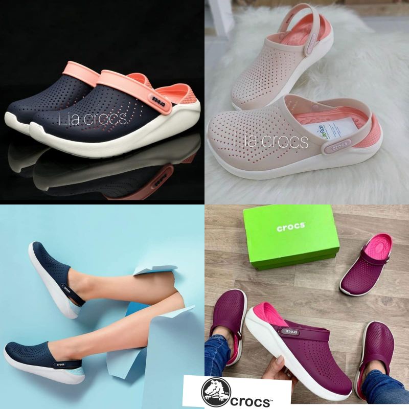 Crocs literide clog unisex / Sandal Perawat Crocs / Crocs Literide / sepatu wnita crocs