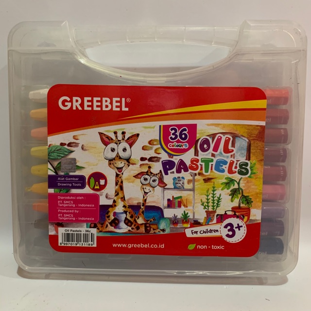 

Oil pastels greebel 36 warna / krayon greebel 36 warna / oil pastel greebel 36 warna