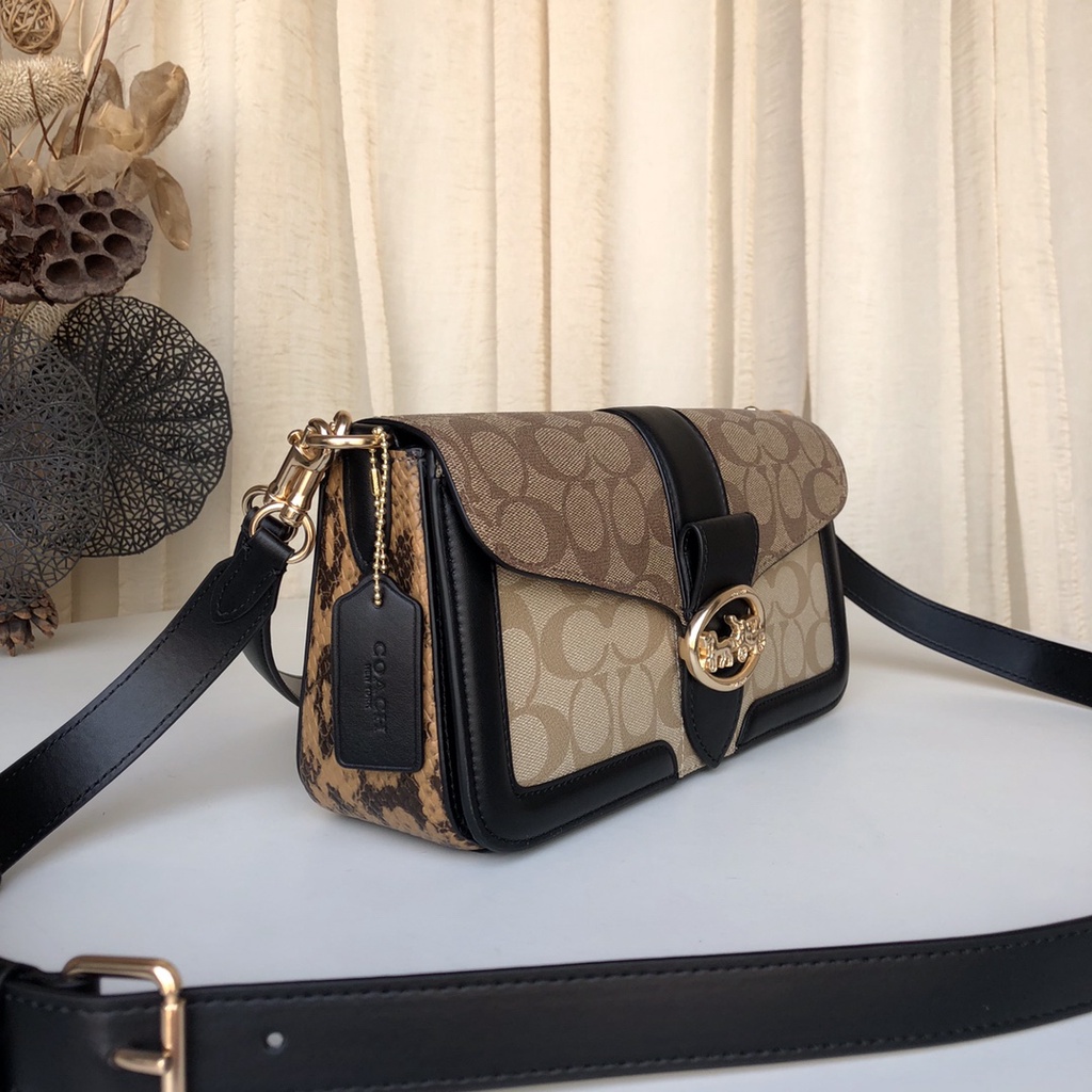 5509 tas coach original bag Autumn and winter new trendy wild Georgie series   jsb