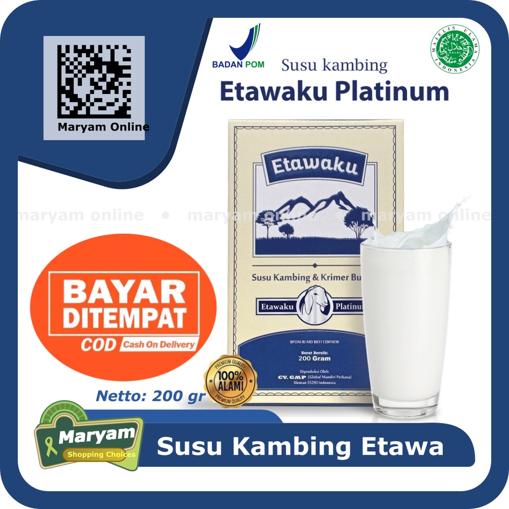 

Susu Kambing Etawaku Platinum Original