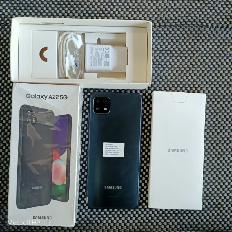 SAMSUNG A22 5G 6/128 SECOND FULLSET ORI