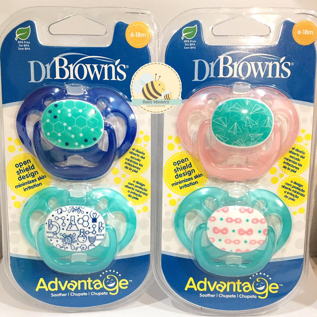 DR BROWN ADVANTAGE PACIFIER / EMPENG / dr.brown empeng / dr brown pacifier