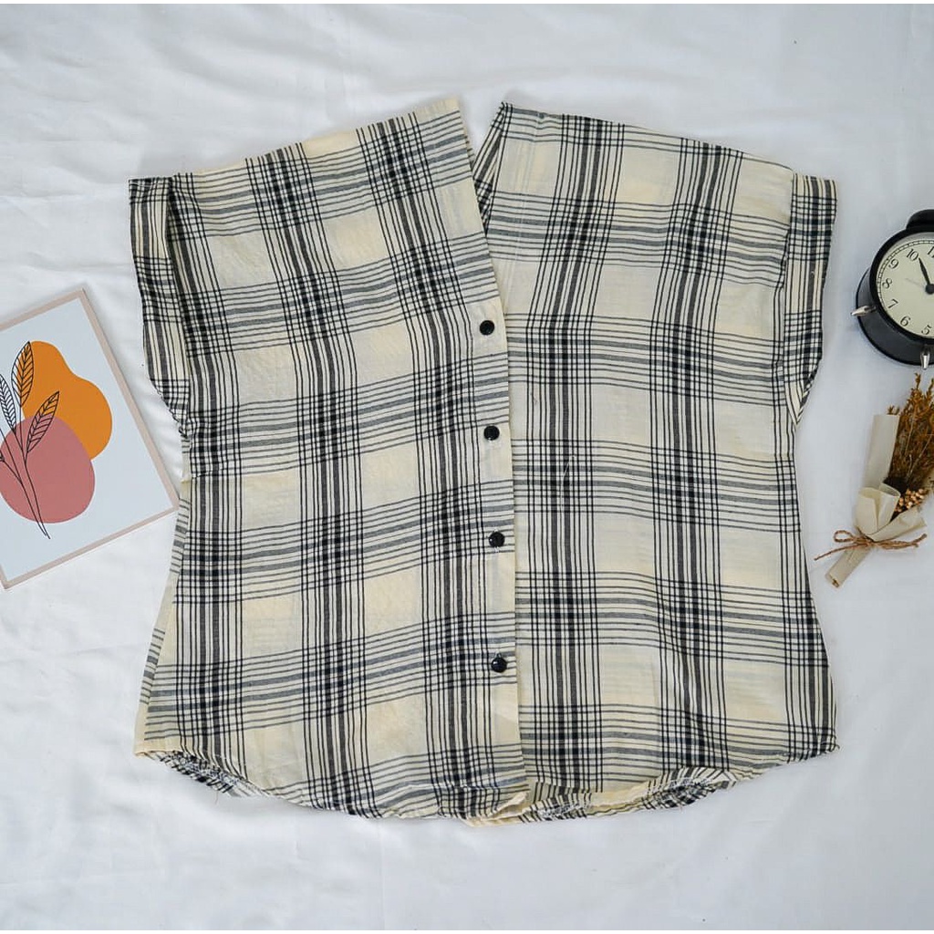 Weijia Fashion OOTD Wanita Blus SYANAZ / RUBATWING BLOUSE OVERSIZE / Blus Cantik / Blus Kekinian / B