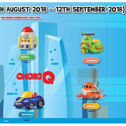 Happy Meal ChordQ 2018 / set