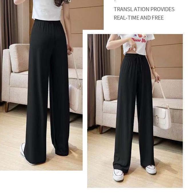 Berkualitas Celana kulot Celana panjang wanita Celana korea wanita fashion wanita celana panjang kor