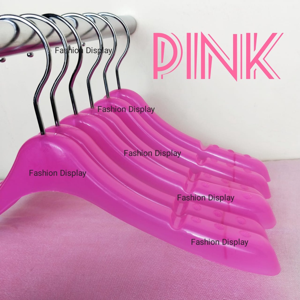 Hanger Plastik Distro Anak/Gantungan Baju Anak/Hanger 181 Anak/Display Pakaian Anak/Hanger Distro  Laundry -LSN